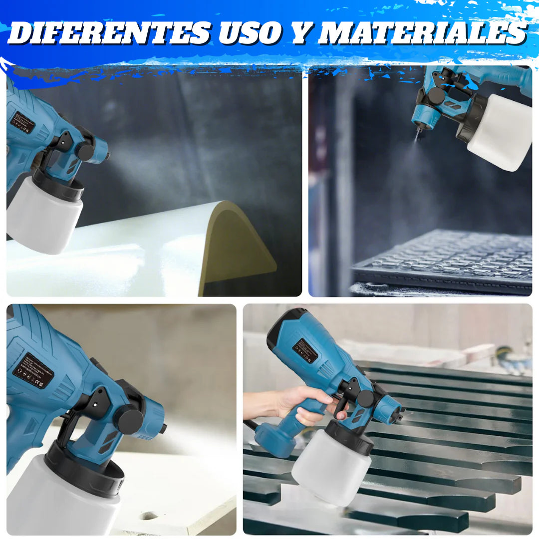 PROMOCION 50%OFF - PISTOLA PINTURA PULVERIZADOR + 4 ITENS REGALO