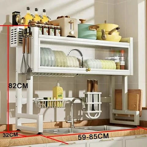 PROMOCION 50%OFF - ESCURRIDOR DE PLATOS CON TAPA