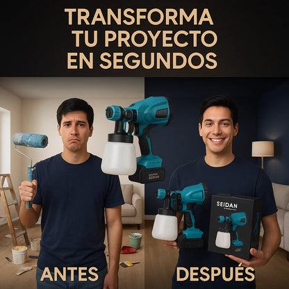 PROMOCION 50%OFF - PISTOLA PINTURA PULVERIZADOR + 4 ITENS REGALO