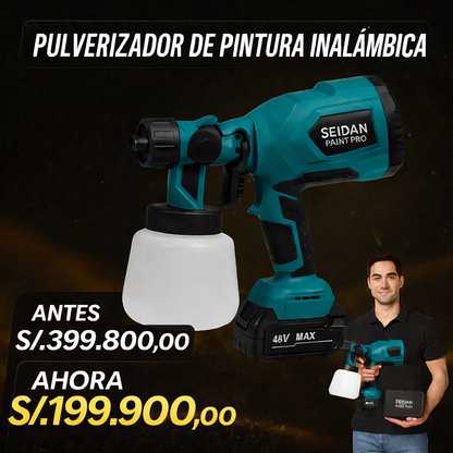 PROMOCION 50%OFF - PISTOLA PINTURA PULVERIZADOR + 4 ITENS REGALO