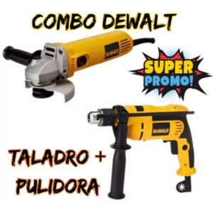 COMPRA 1 Y LLÉVATE OTRO GRATIS - COMBO TALADRO DE 1/2 + PULIDORA